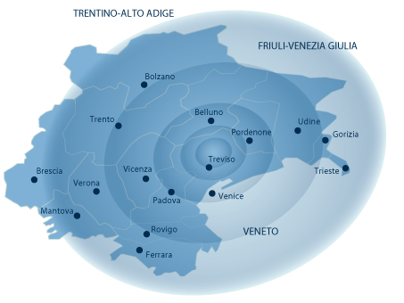 Copertura Consorzio Reti Nordest